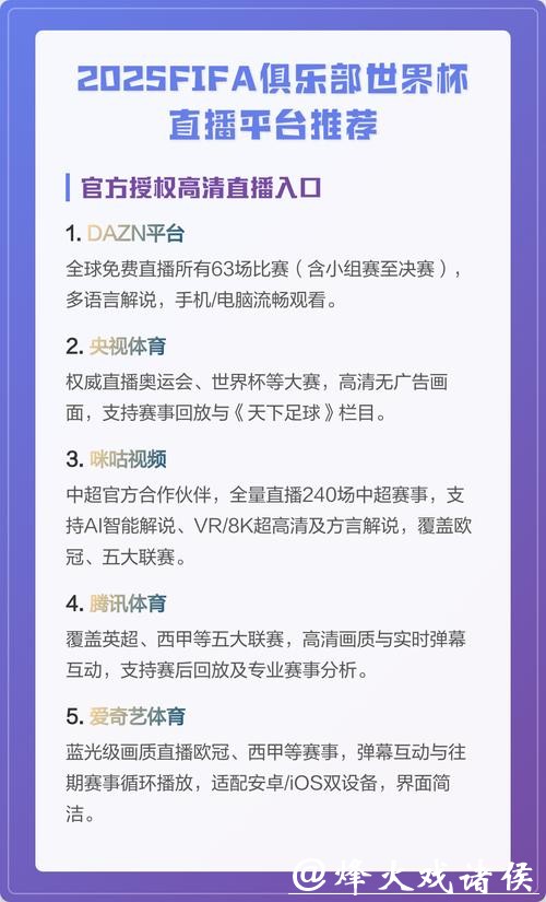 高清世界杯直播在线观看平台推荐